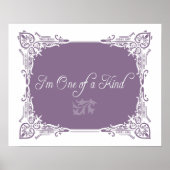 私は親切な引用文 ポスター (正面)