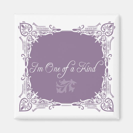 私は親切な引用文 マグネット (正面)