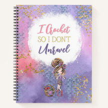 私は解かないように針編み