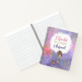 私は解かないように針編み ノートブック (内部)