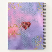 私は解かないように針編み ノートブック (裏面)