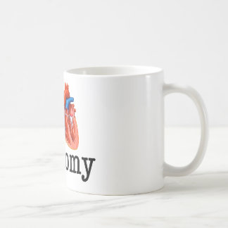 私は解剖学を愛します コーヒーマグカップ