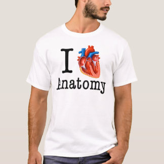 私は解剖学を愛します Tシャツ
