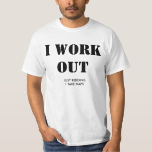 私は解決します。 ちょうどからかって、私は仮眠を取ります Tシャツ