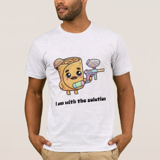 私は解決策と一緒です Tシャツ