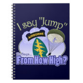 私は言いますジャンプ[特殊部隊] ノートブック (正面)