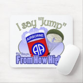私は言いますジャンプ[第82空輸] マウスパッド (マウス)