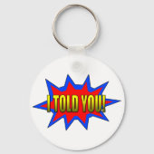 私は言った キーホルダー (正面)