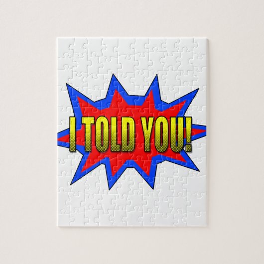 私は言った ジグソーパズル (縦)