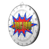 私は言った ダーツボード (正面右)