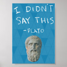"私は言わなかった" - Plato