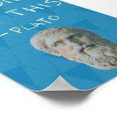 "私は言わなかった" - Plato ポスター (角)