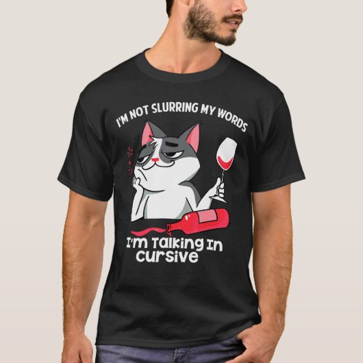 私は言葉を落とすことはない Tシャツ (正面)