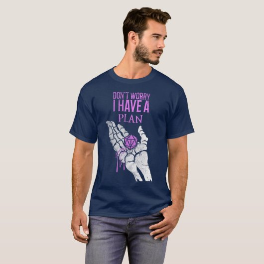 私は計画を持っている心配はないユニセックス- Tシャツ (正面フル)