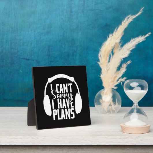 私は計画を持っている – ビデオゲーマーおもしろい、ゲーム フォトプラーク (インサイチュ)