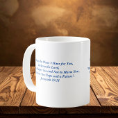 私は計画を知っている – Jeremiah 29:11 /聖なる書物、 経典 コーヒーマグカップ