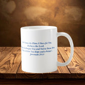 私は計画を知っている – Jeremiah 29:11 /聖なる書物、 経典 コーヒーマグカップ