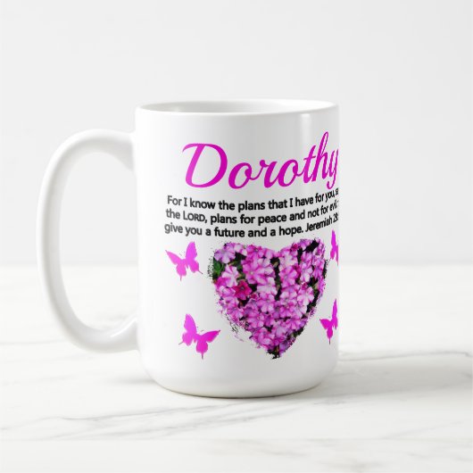 私は計画を知っていパーソナライズされたます。 コーヒーマグカップ (左)