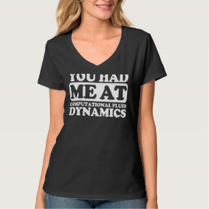 私は計算流体力学の技術を持っていた Tシャツ