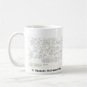 私は設計図を話します コーヒーマグカップ (左)