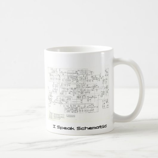 私は設計図を話します コーヒーマグカップ (右)