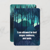 私は許され感じる サンキューカード (正面/裏面)