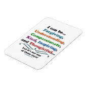 私は許すことができる マグネット (左側)