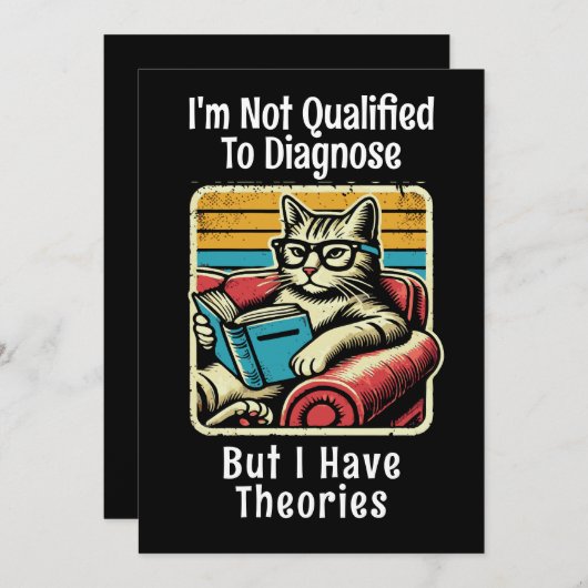 私は診断する資格はないけど理論はある シーズンカード (正面/裏面)