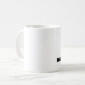 私は証拠によって基づく薬を愛します コーヒーマグカップ (正面左)