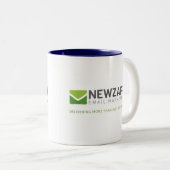 私は証拠を送ります ツートーンマグカップ (正面右)