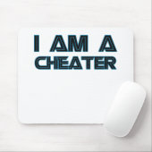 私は詐欺師です マウスパッド (マウス)