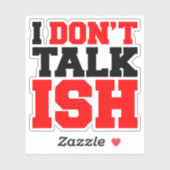 私は話さない シール (シート)