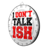 私は話さない ダーツボード (正面右)