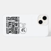 私は話さない Case-Mate iPhoneケース (裏面 (横))