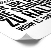 私は話し方を学ばない ポスター (角)