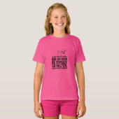 私は話し方を学ばない Tシャツ (正面フル)