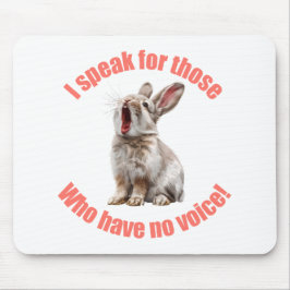 私は話声のうさぎマグを持っていない人のために マウスパッド