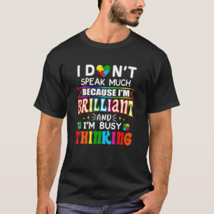 私は話多くの鮮やかなギフト自閉症 Tシャツ