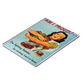 "私は誇りを持ったな" 40年代のノートあります ノートブック (左側)