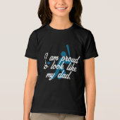 私は誇りを持ったパパに見える トライブレンドＴシャツ (正面)