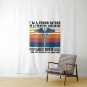 私は誇りを持った不謹慎なミッ素晴らしクの父 タペストリー (インサイチュ)