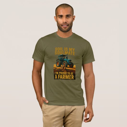 私は誇りを持った農家 Tシャツ (正面フル)