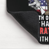 私は誇りを持った退役軍人で母の退役軍人。 マウスパッド (コーナー)