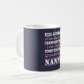 私は誇り高い乳母です! コーヒーマグカップ (正面左)