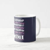 私は誇り高いMIMI才です コーヒーマグカップ (正面右)