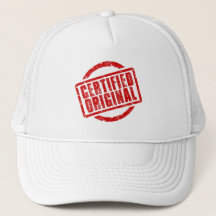 私は認定オリジナルTrucker Hat