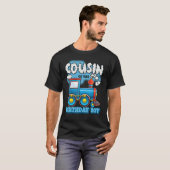 私は誕生日ボーイ・トレイン誕生日部のいとこだ Tシャツ (正面フル)