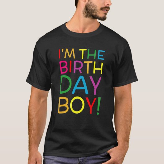 私は誕生日少年1 Tシャツ (正面)