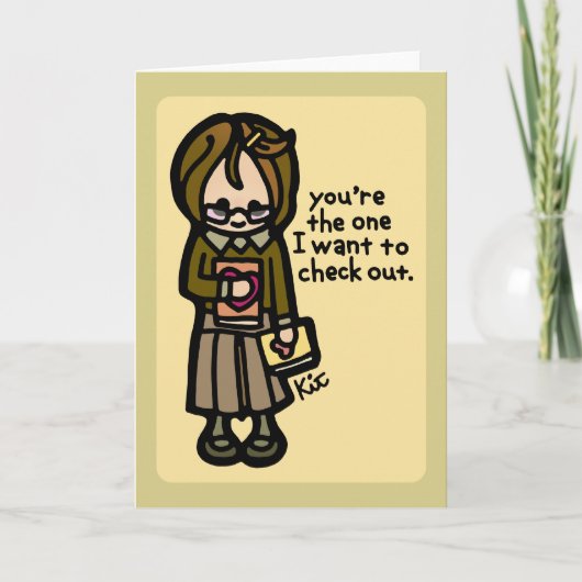 私は読だ。 カード (正面)