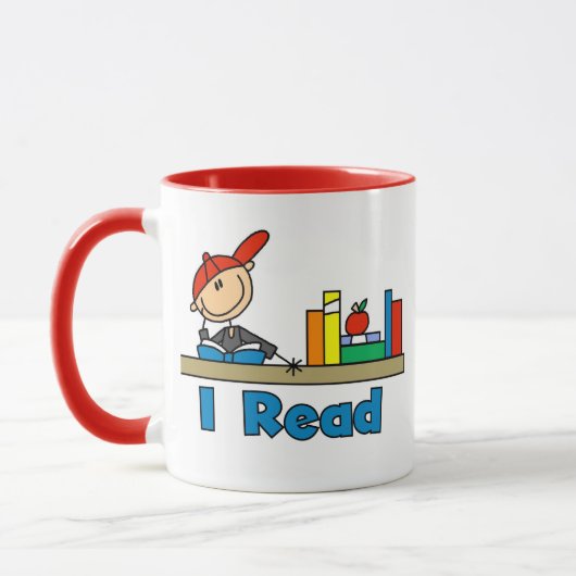私は読む マグカップ (左)